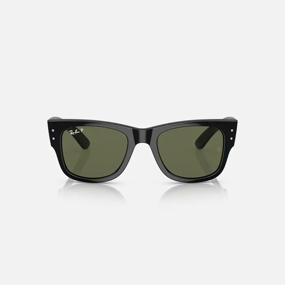 Ray-Ban Polarized Mega Wayfarer, Polished Black - Picture 4 of 8